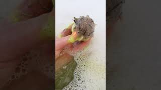 GROSSEST BATH BOMB EVER 🤮 LUSH x Shrek #lushshrek #lush #shrek