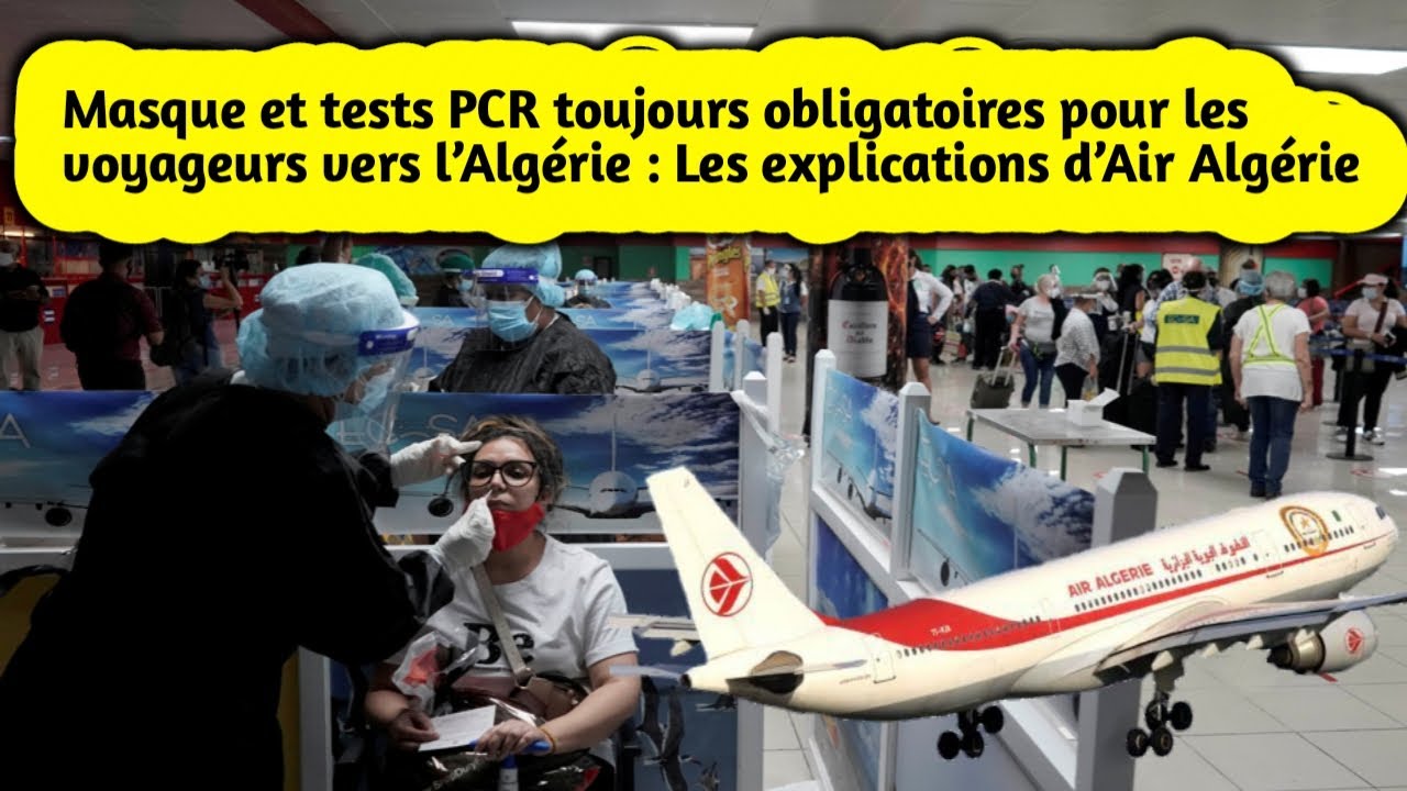 voyage algerie test pcr