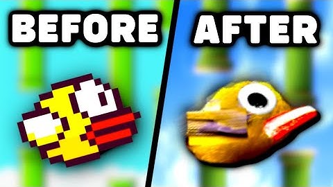 I Made Flappy Bird but it