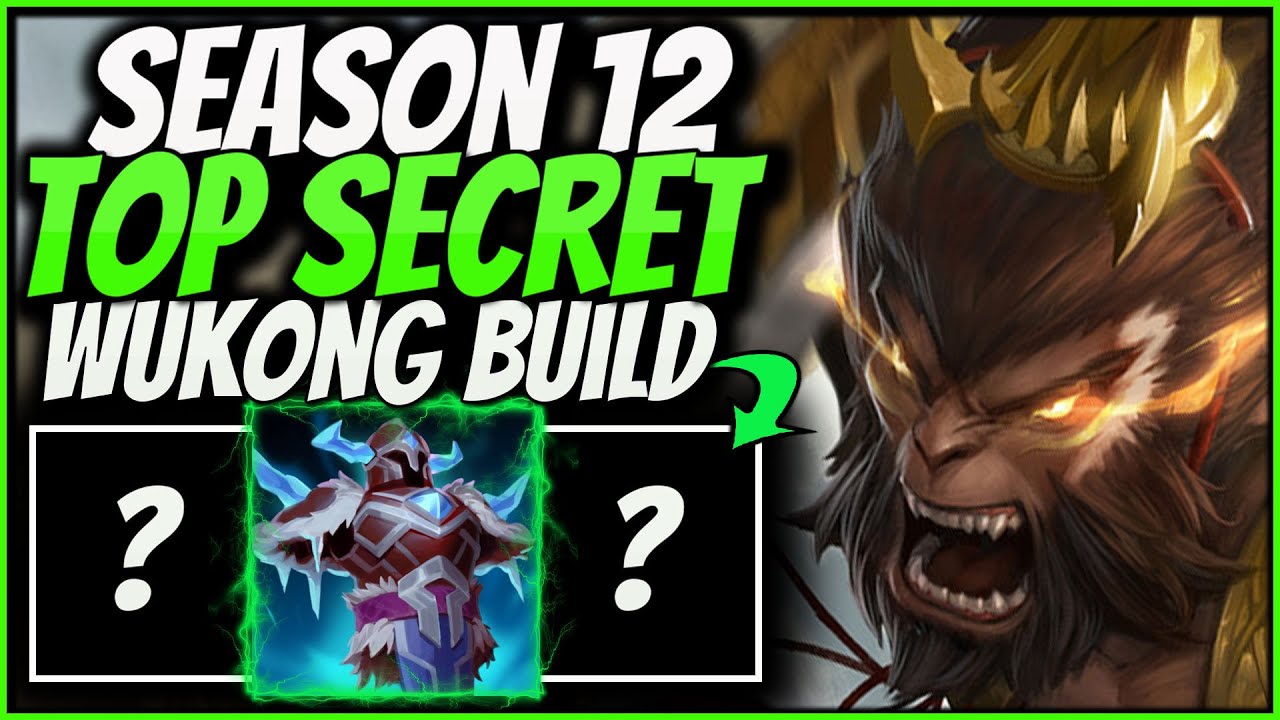 The TOP SECRET Wukong Build for Season 12! | Wukong Top Lane Fimbulwinter Stomp - League of - YouTube