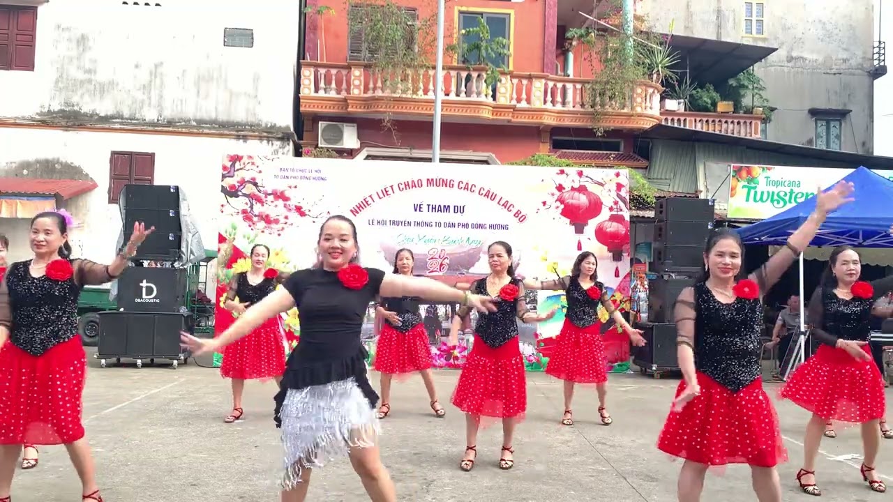 🎇Chachacha Chúc mừng năm mới- dân vũ Đồng Hương