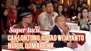 Cak Lontong vs Ustadz Wijayanto, Nurul Qomar, Deni Candra dkk. Dalam acara ILK. Lucu Pol!