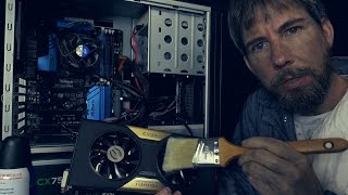 Computer Cleaning & Basics with The Repairman [ ASMR ]