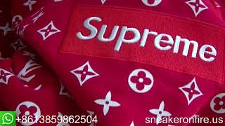 I GOT THE SUPREME LOUIS VUITTON BOX LOGO HOODIE!HD Unboxing review from sneakeronfire.us