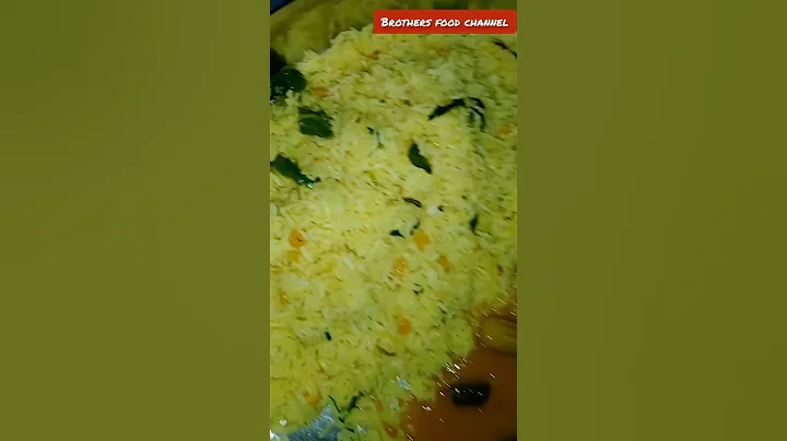 lemon rice with sambar 🍛 | #brothersfoodchannel #shortsfeed #shorts #shortsviral #trending #viral