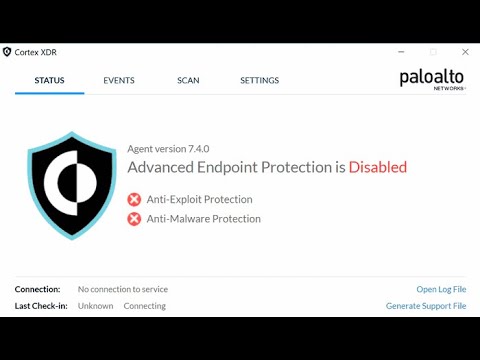 Bypassing Cortex XDR - Disable Cortex Agent Protections