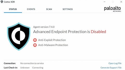 Bypassing Cortex XDR - Disable Cortex Agent Protections