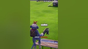 This SECRET CODE gives you AIMBOT HACKS on my Fortnite Map...