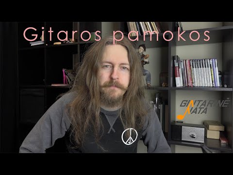 Video: Gitaros Konstrukcija