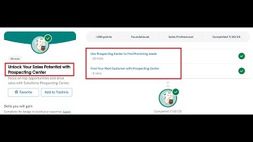 Unlock Your Sales Potential with Prospecting Center | Salesforce Trailhead
