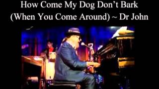 How Come My Dog Don't Bark (When You Come Around) ~ Dr John chords