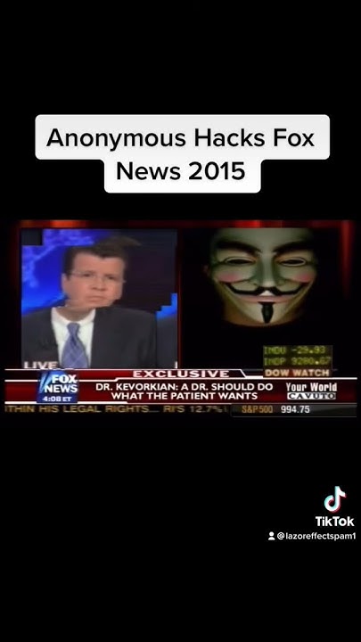Anonymous Hacks Fox News Live On Air Anonymous Hacks FOX News Live | #linux #kali #bluetooth #shorts