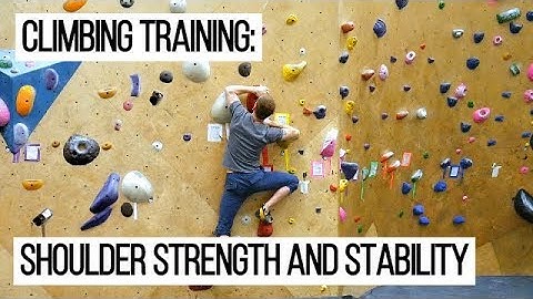 Climbing Training: 30 Min Shoulder Strength/Stability Workout