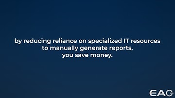 EAG Foundations: Reporting & Analytics, Simplified