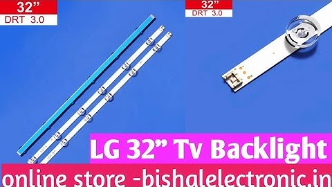 Lg 32" led Tv backlight strip