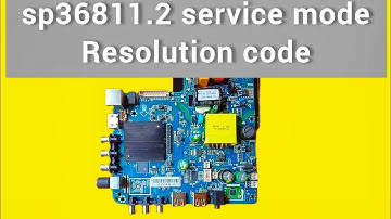 sp36811.2 resolution code / service code