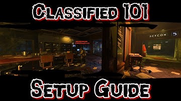 Zombies 101 :: Classified 101 :: Setup Guide