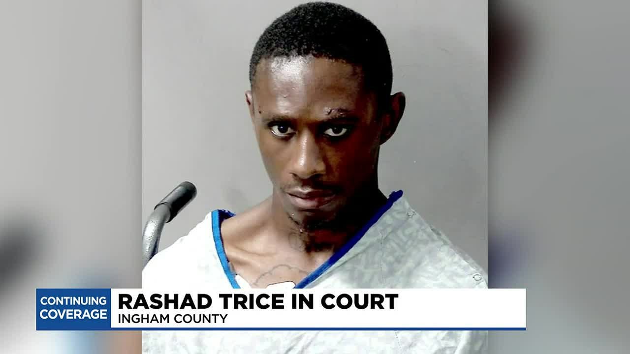 Rashad Trice in Ingham Co. court Thursday - YouTube