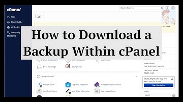 How to Download a Backup Within cPanel - Step-by-Step Tutorial
