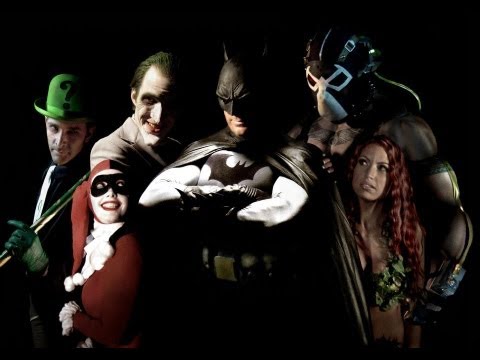 BATMAN LEGENDS featuring JOKER, BANE, NIGHTWING, and HARLEY QUINN