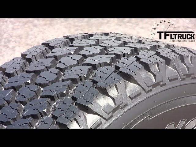 New Goodyear Wrangler Pickup Tire Tech Demo - YouTube