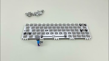 Kbdcraft Kit Adam building tutorial & The little theater.