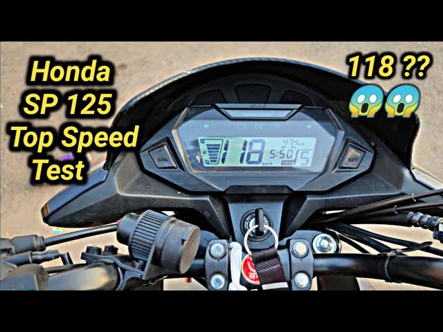 Honda Sp 125 Top Speed Test 1st Gear To 5th Gear All Gear Real Top Speed Rider Arjun Rathore Youtube