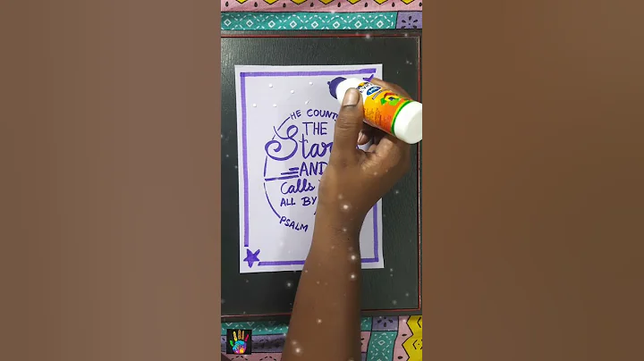 Creative Bible Verse | Memorize Bible verse easily | 12 | Psalm 147:4