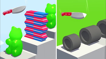 Slice It All Gameplay! Satisfying and Relaxing ASMR Slicing Video NEW UPDATE