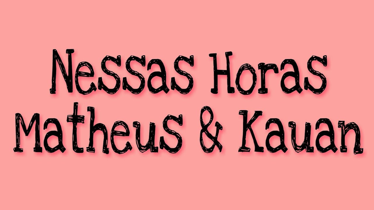 juju on the beat Nessas Horas- Júlia Boa Vista (Matheus &Kauan)