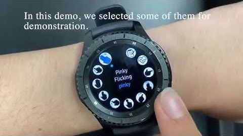 Finger Gesture Recognition with PPG Sensor on Smartwatch