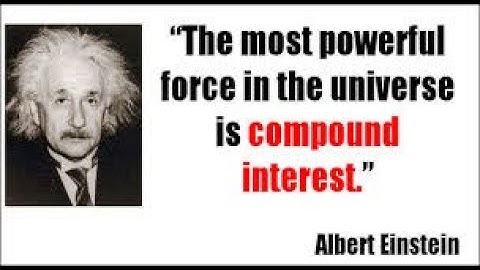 Compound Interest is the most powerful force in the universe? Free Spreadsheet calculate portfolio!