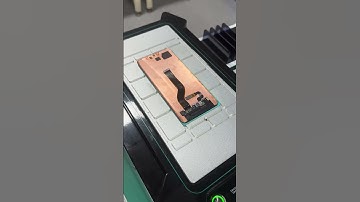 Use UV laser machine to separate the Samsung curved screen #smartphone #iphonerepairing