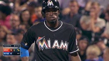 MIA@NYM: Gordon knocks in Rojas with single to right