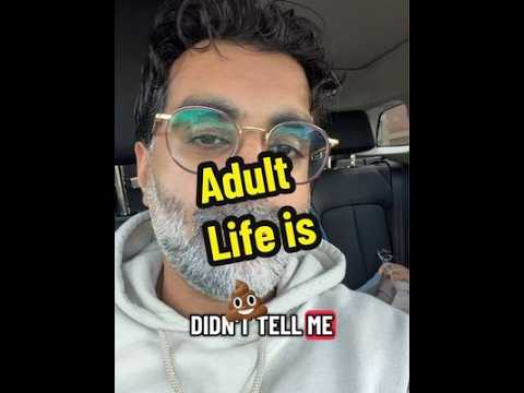 Why is adult life SO HARD