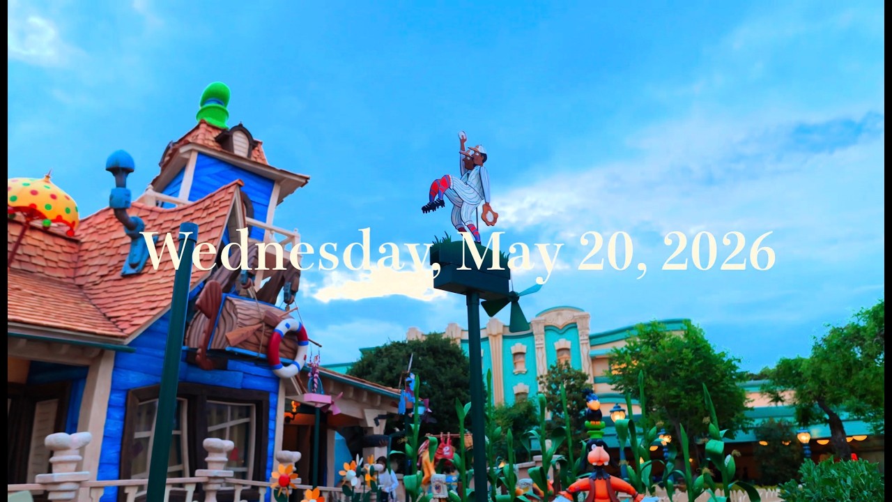 東京ディズニーリゾート　最高の5月20日を迎える為の動画 東京ディズニーランド