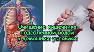 ОЧИЩЕНИЕ КИШЕЧНИКА ПОДСОЛЕННОЙ ВОДОЙ в домашних условиях ОЧИЩЕНИЕ КИШЕЧНИКА ПОДСОЛЕННОЙ ВОДОЙ в домашних условиях