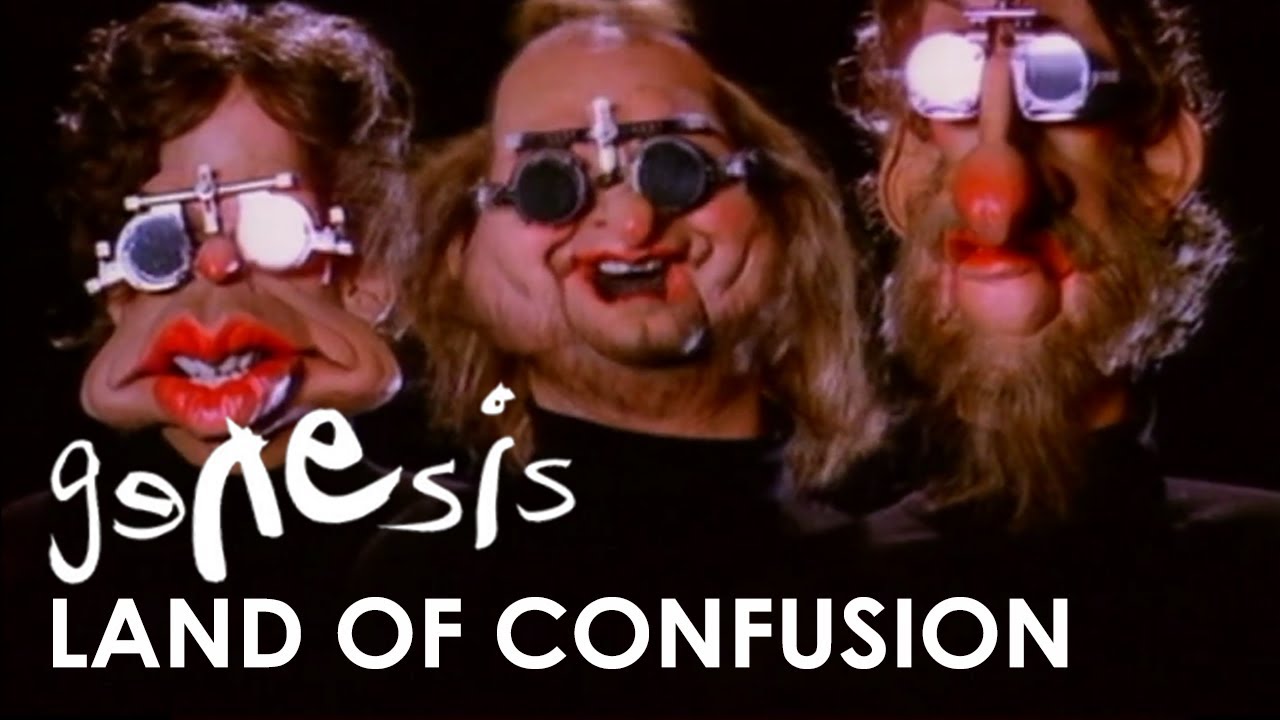Genesis   Land of Confusion Official Music Video