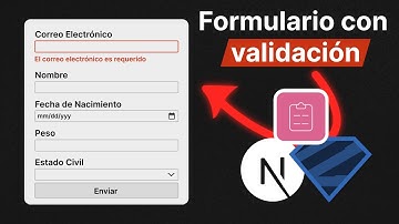 Formularios con validación (Next.js + Zod + react-hook-form)