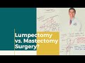Lumpectomy or mastectomy?