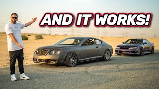 World's first BENTLEY drift car with WEIRD engine swap...