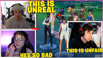 CLIX & FRAANTIC EMBARRASSED Peterbot FOR THE FIRST TIME In 4v4 ZONE WARS WAGER!