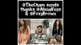 Baby Cham thanks Alicia Keys and Foxy Brown (2021)