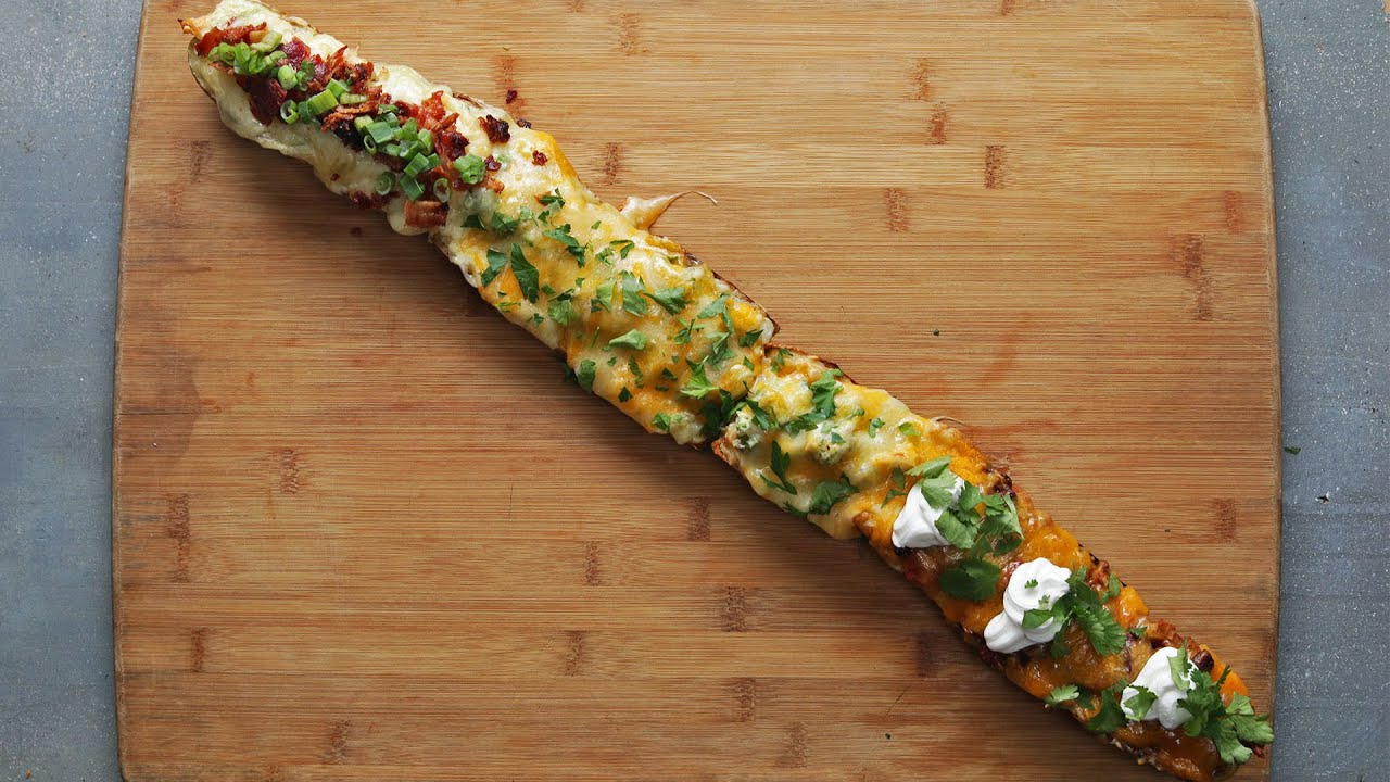 2-Foot-Long Potato Skin | Tasty