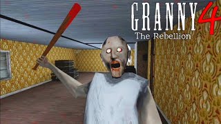 Granny The Rebellion Basement Escape Full Gameplay || New Update Version 1.1.2