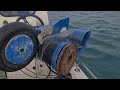 Uk commercial fishing small boat netting weymouth fresh fish