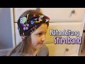 Stirnband Nähanleitung - OHNE Schnittmuster - Nähtinchen