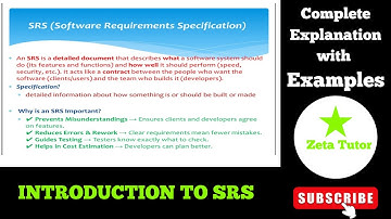 Software Requirement Specification/Requirment Engineering / Software Engineering