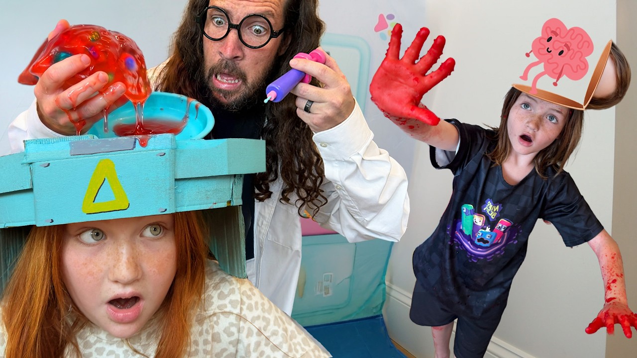 Adley's doctor visit for BRAiN GAME!!  Finding Memories in JELLO crazy year recap movie Niko & Navey