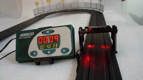 Ninco Pole Position Slot Car Lap Counter Timer Adapted For Tomy AFX Track